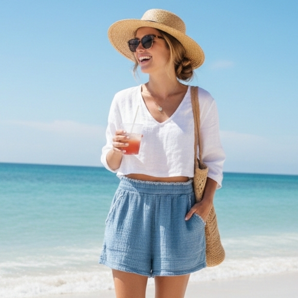 aerie Pants - Aerie High Waisted Shorts